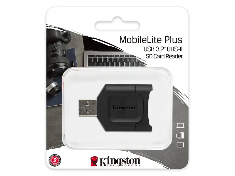 Картрідер Kingston USB 3.1 SDHC/SDXC UHS-II MobileLite Plus (MLP) - фото 3
