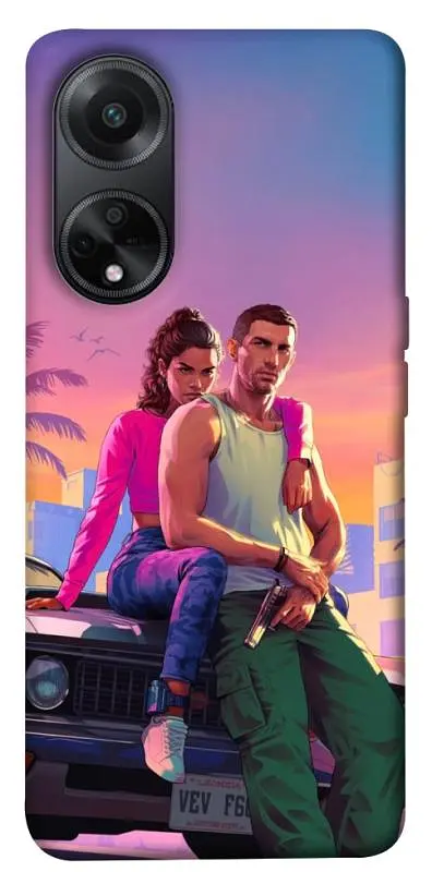 TPU чохол Demsky GTA VI Heroes для Oppo A58 4G