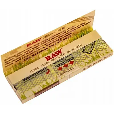 Бумага для самокруток Raw Organic SW Hemp - фото 2