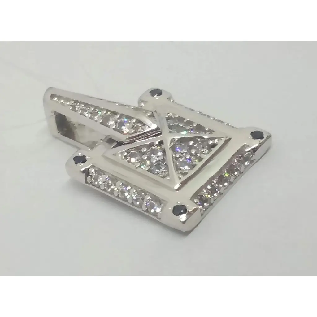 Срібна підвіска Qvaliz з фіанітами. 903-00243 - фото 2