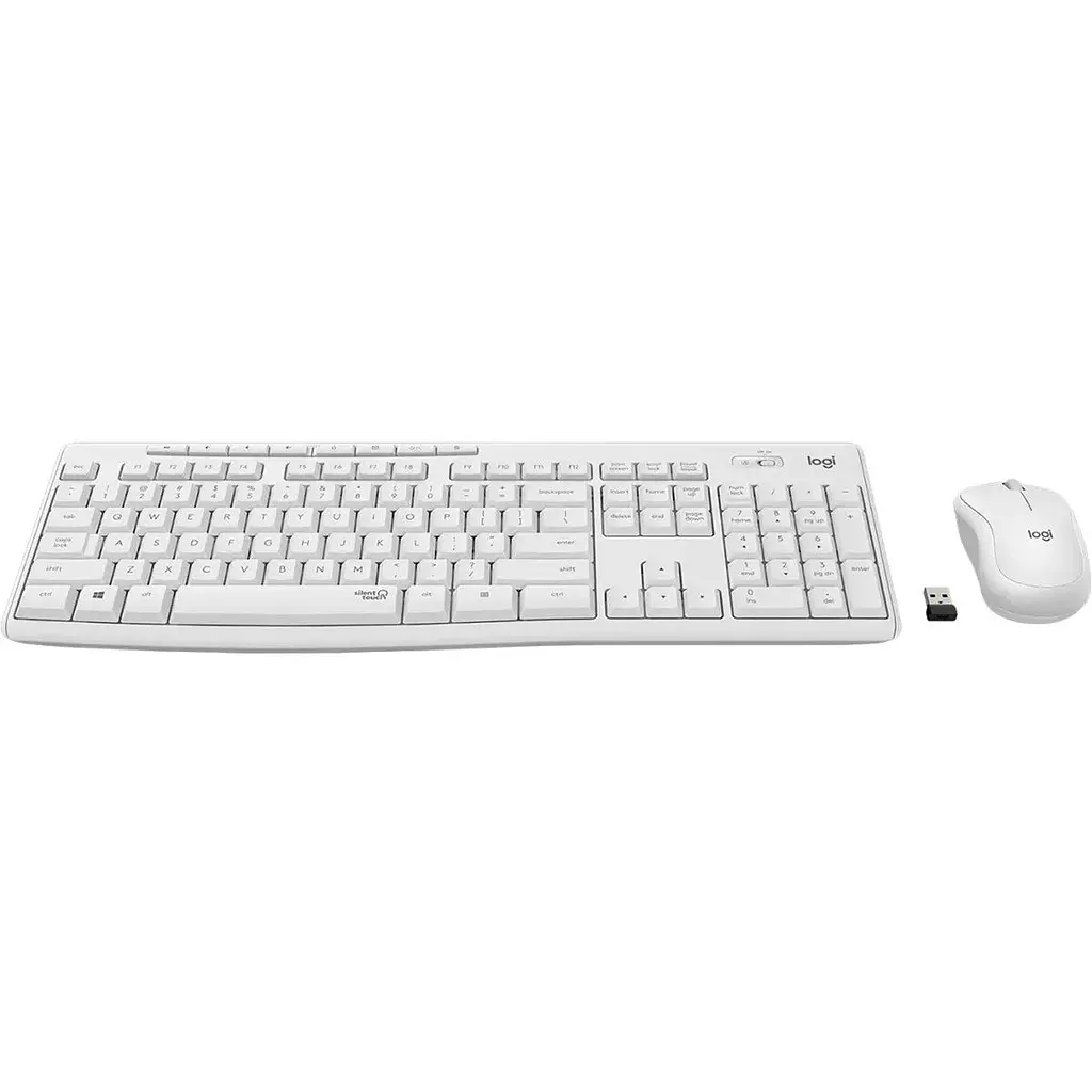 Комплект клавіатура + миша Logitech MK295 Silent Wireless Combo Off-White [920-009824] [80169] - фото 3