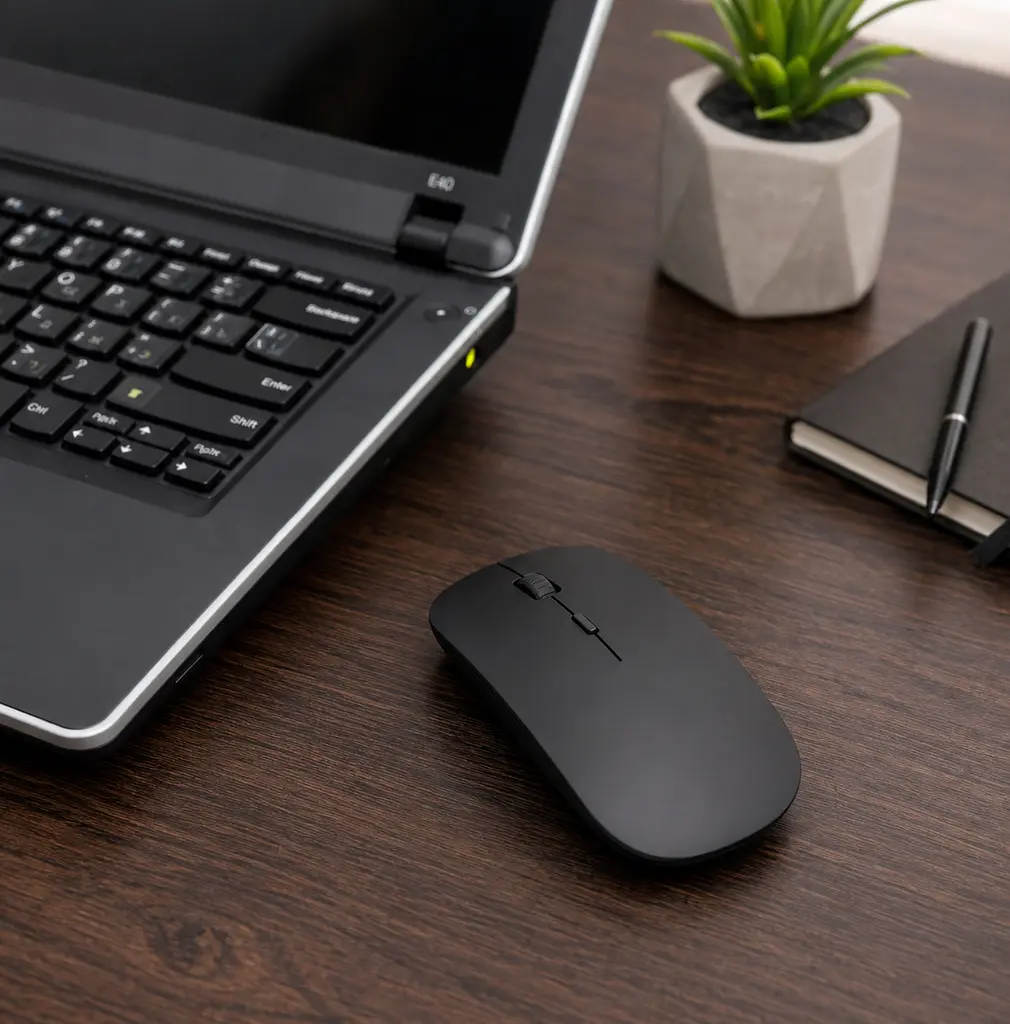Мишка MOUSE G 132 (AR 4702) / Оптична миша для ноутбука та комп'ютера / Бездротова ультратонка мишка - фото 2