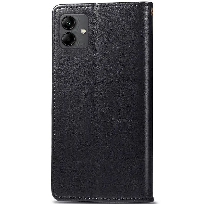 Кожаный чехол-книжка Getman Gallant (PU) для Samsung Galaxy A07 Черный - фото 2