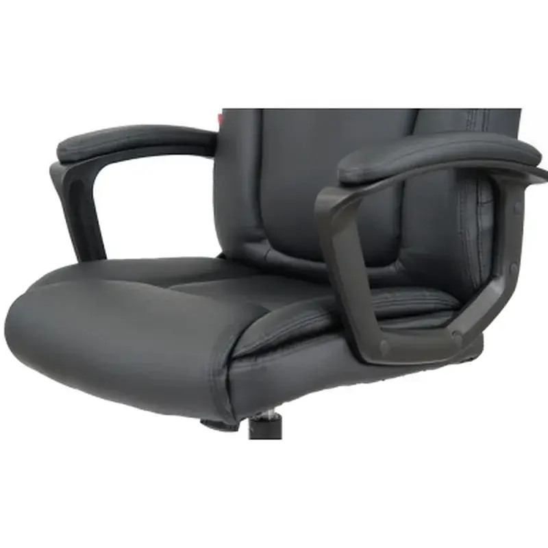 Офісне крісло Аклас Лівар TILT 10002M Чорний (PU Black) (00158598) - фото 7