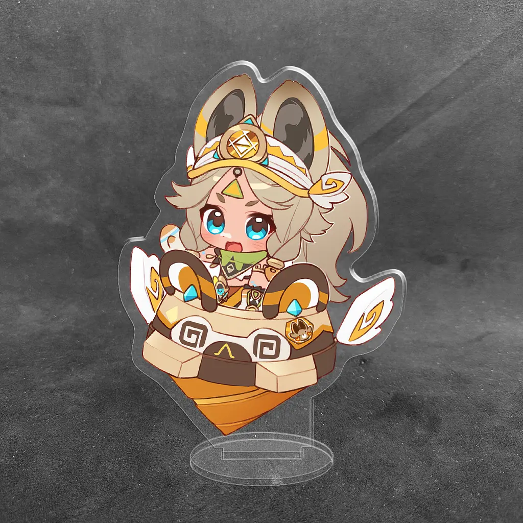 Акрилова колекційна фігурка Геншин Імпакт - Genshin Impact Chibi (Качіна, Kachina) 10 см - фото 2