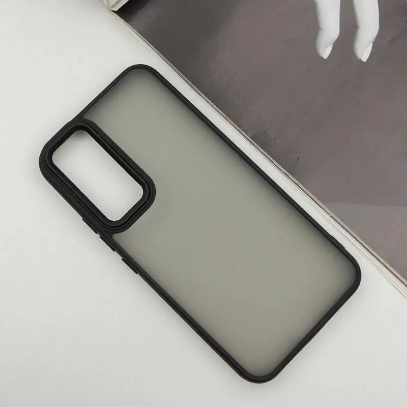 Чохол TPU+PC Lyon Frosted для Samsung Galaxy S25 FE Black - фото 2