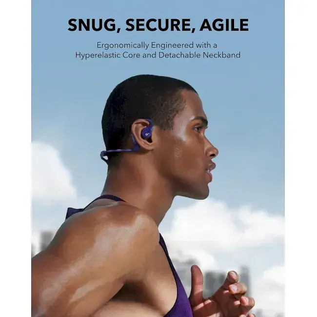 Bluetooth-гарнитура Anker SoundCore AeroFit Pro Purple (A3871GQ1) - фото 9