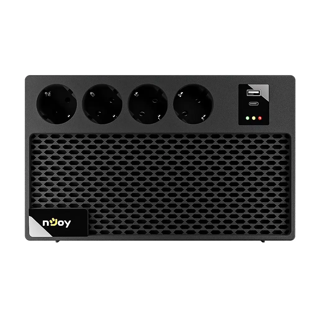 Пристрій безперебійного живлення nJoy Renton 650VA Plus (UPCSBLS665TRPCG01B) - фото 2