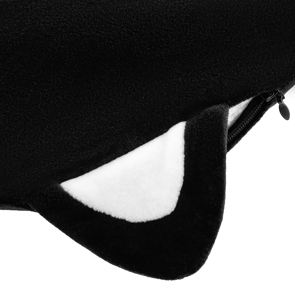 Подушка для шиї ARDESTO Travel Black Cat, 30х30см, чорний (ART3033NEP) - фото 5