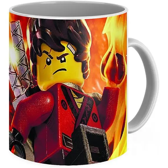 Кухоль GeekLand Ніндзяго Ninjago Be fire NI.01.05 330 мл білий - фото 3