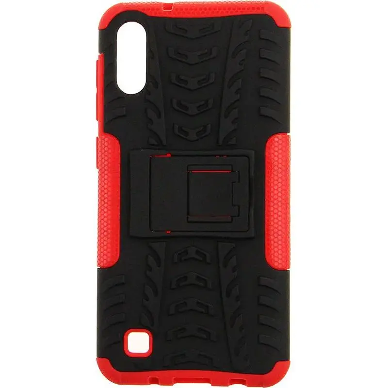 Чохол-накладка Toto Dazzle Kickstand 2 in 1 Case Samsung Galaxy M10 Red - фото 4