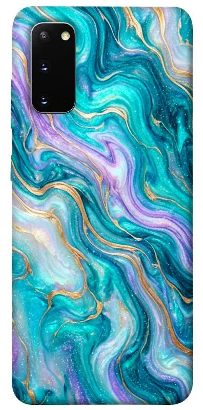 TPU чохол Demsky Mermaid marble для Samsung Galaxy S20