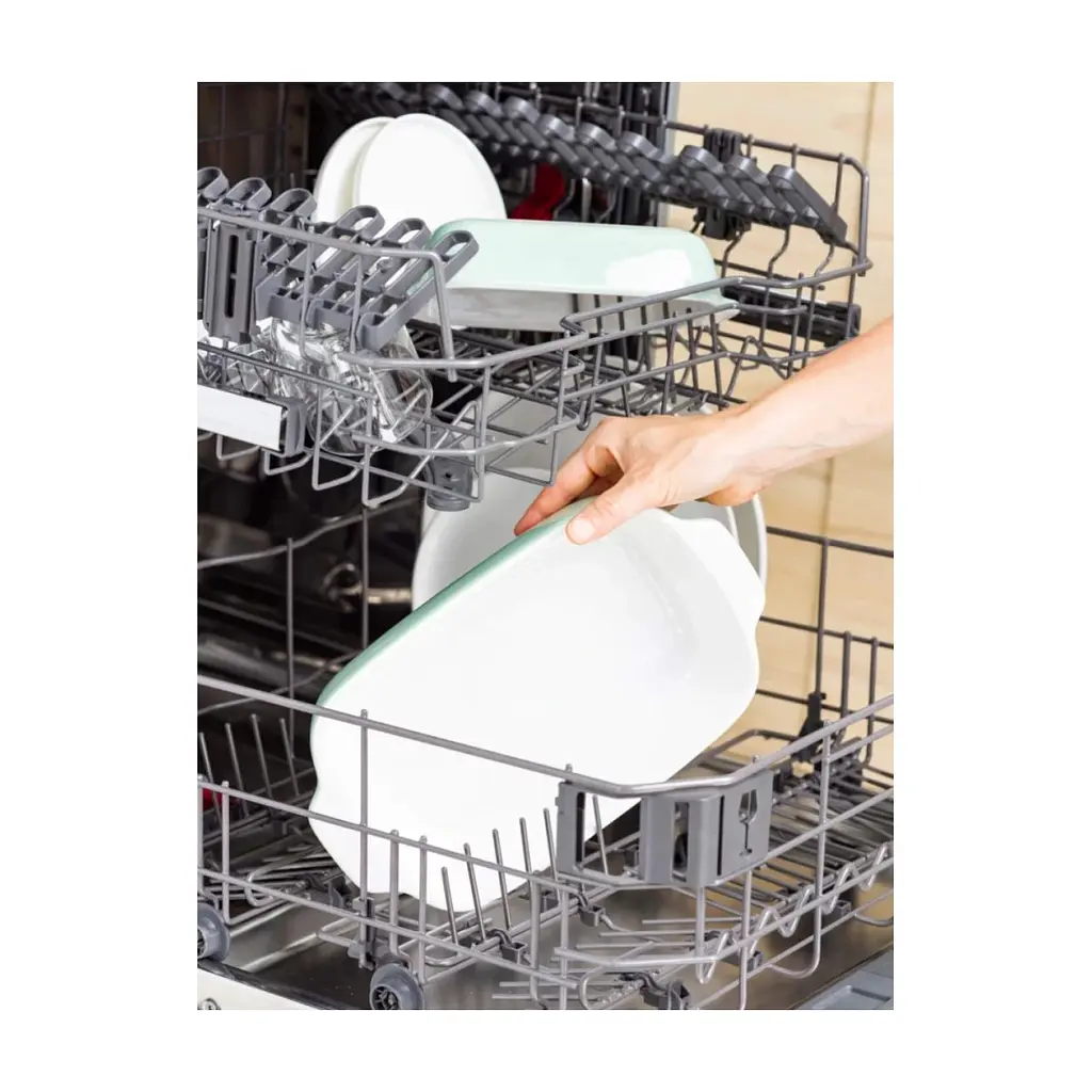 Форма для випікання KitchenAid з кришкою керамогранітна 0,9 л Фісташкова (CC007424-001) - фото 8