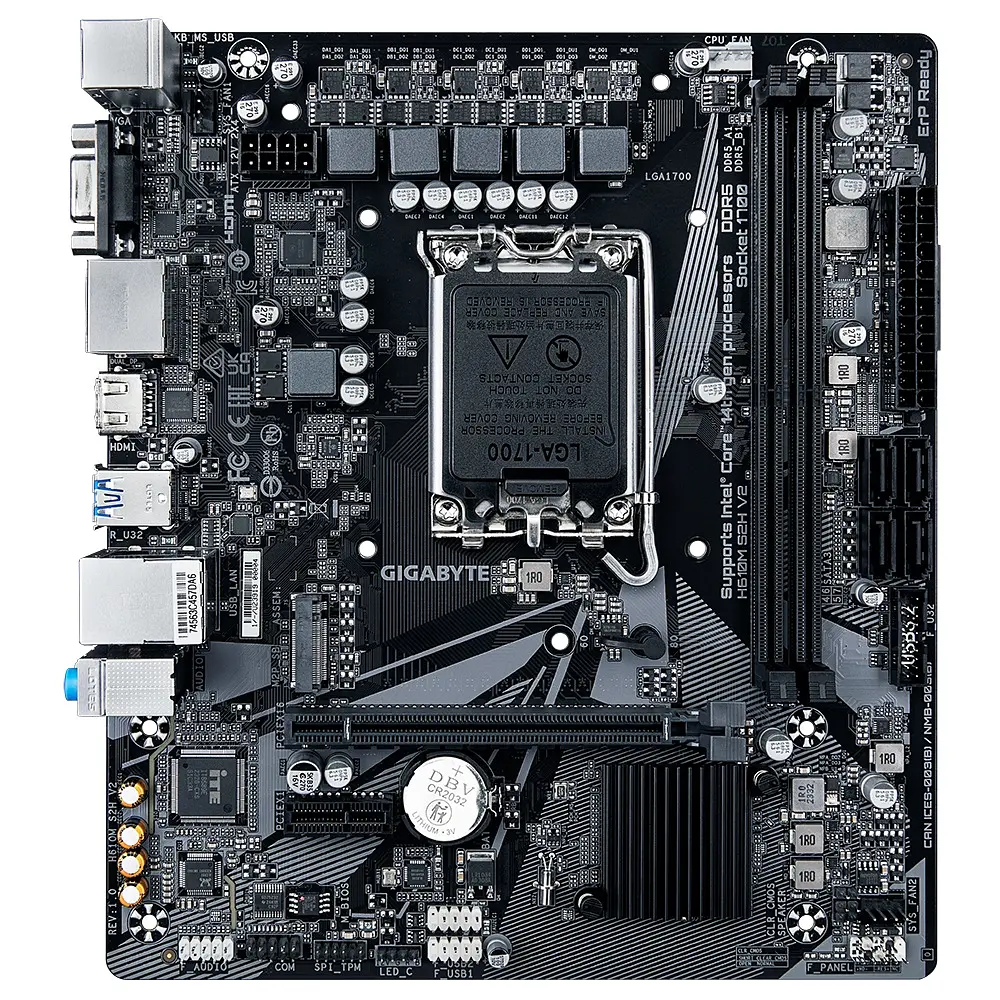 Материнська плата Gigabyte H610M S2H V2 Socket 1700 - фото 2
