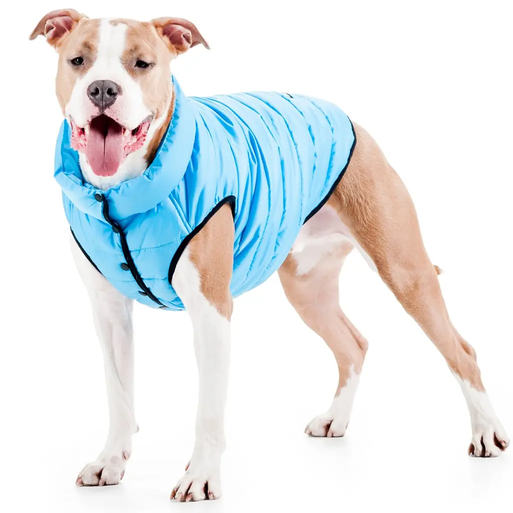 Курточка для тварин Airy Vest One M 40 блакитна (20672) - фото 4
