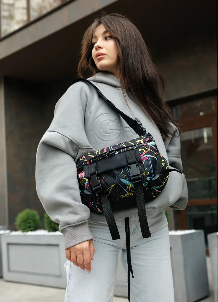 Женская сумка бананка Sambag Dynamicdart 38 × 21 × 7 см (80411707) - фото 2