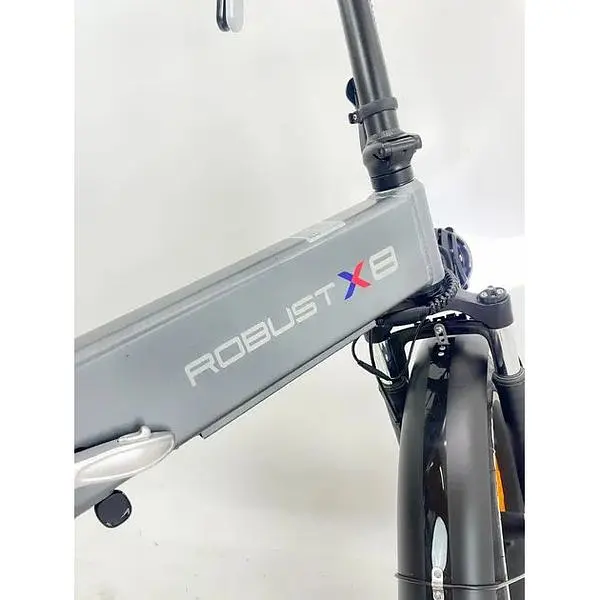 Електровелосипед Robust X8 фетбайк 1200W 48V 24Ah сірий - фото 7