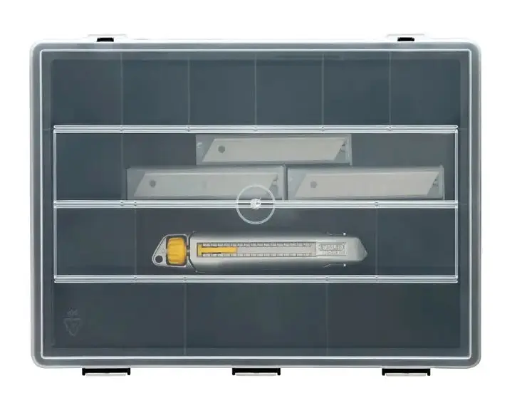 Ніж Stanley Interlock + 50 шт лезо шириною 18 мм, довжина ножа 165 мм, у кейсі (STHT10018-9) - фото 2