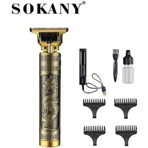 Триммер Sokany Sk-Lf-9967 для лица и тела Золотой 5 Вт - фото 2