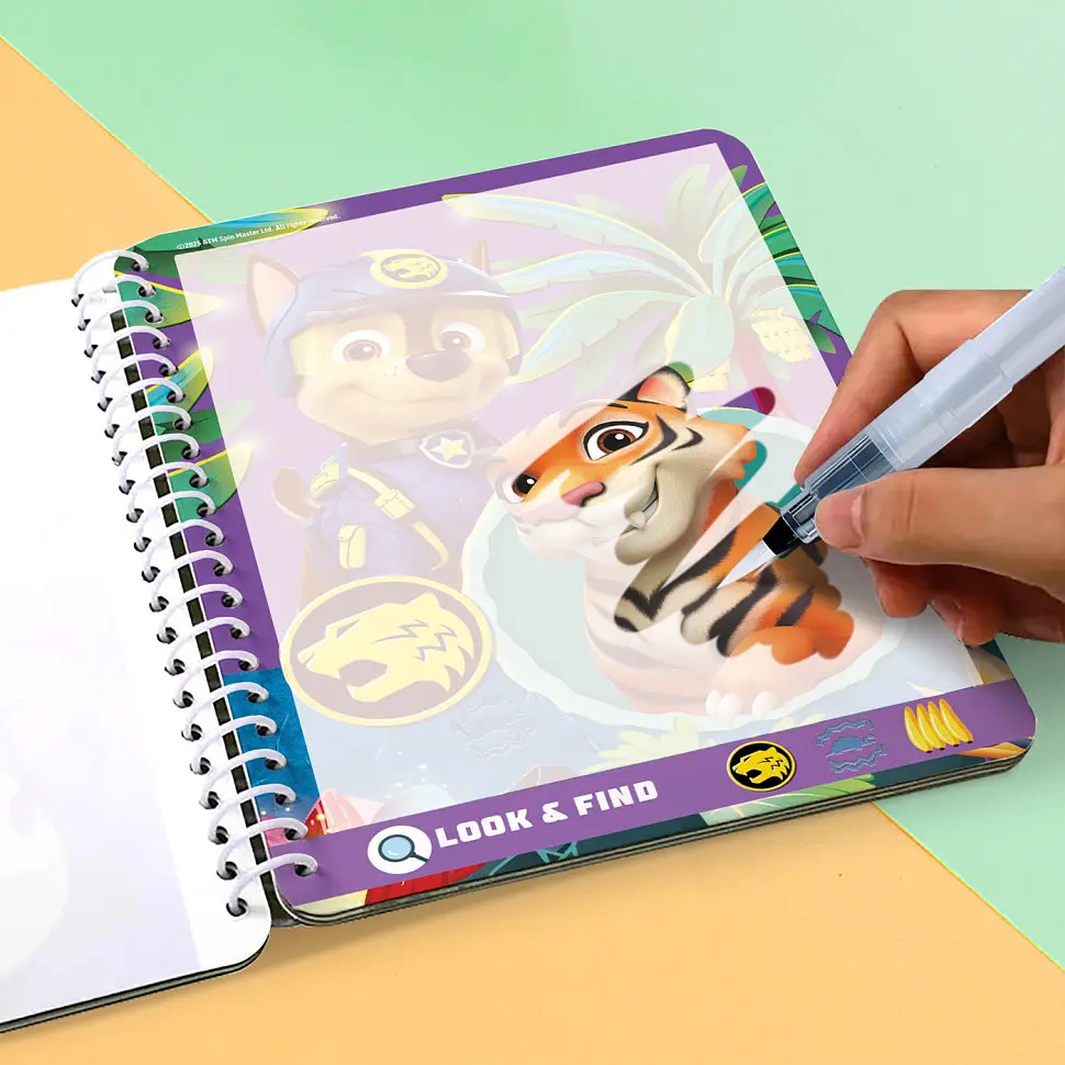 Водні розмальовки "Джунглі. Щенячий патруль" 200630, 8 сторінок - фото 5