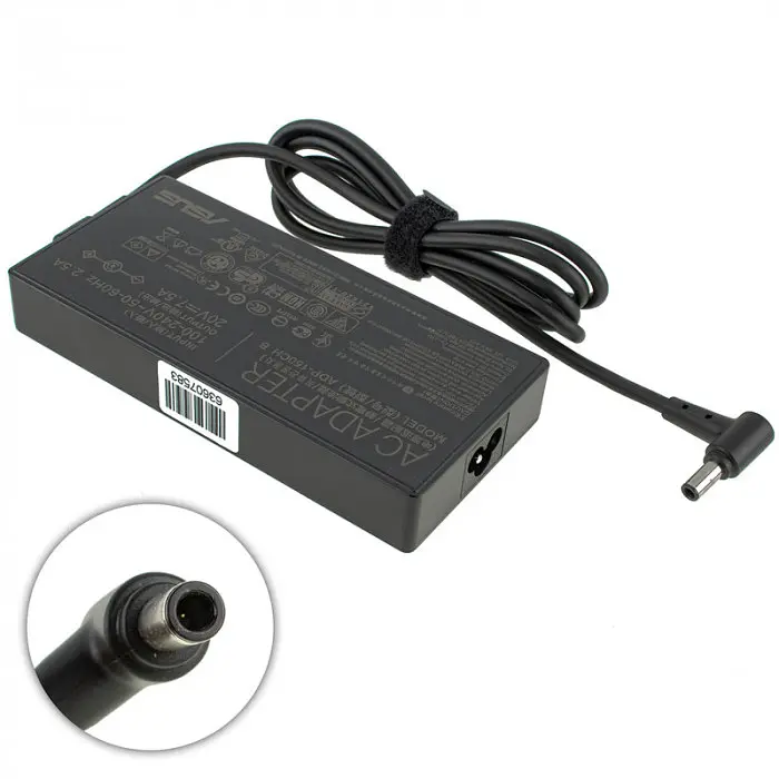 Блок живлення для ноутбука Asus 20V, 7.5A, 150W, 6.0x3.7мм-PIN, black (без кабелю!) - фото 2