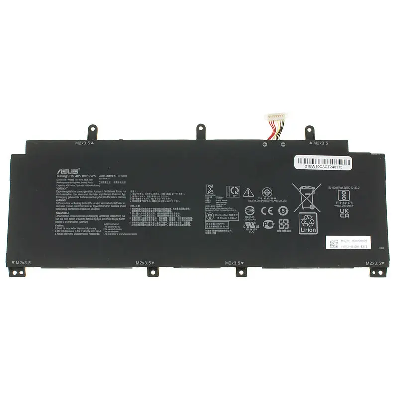 Батарея для ноутбука Asus C41N2009 (ROG Flow X13 GV301QH GC301QE GV301QC GV301QH series) 15.48V 4007mAh 62Wh Чорний - фото 2