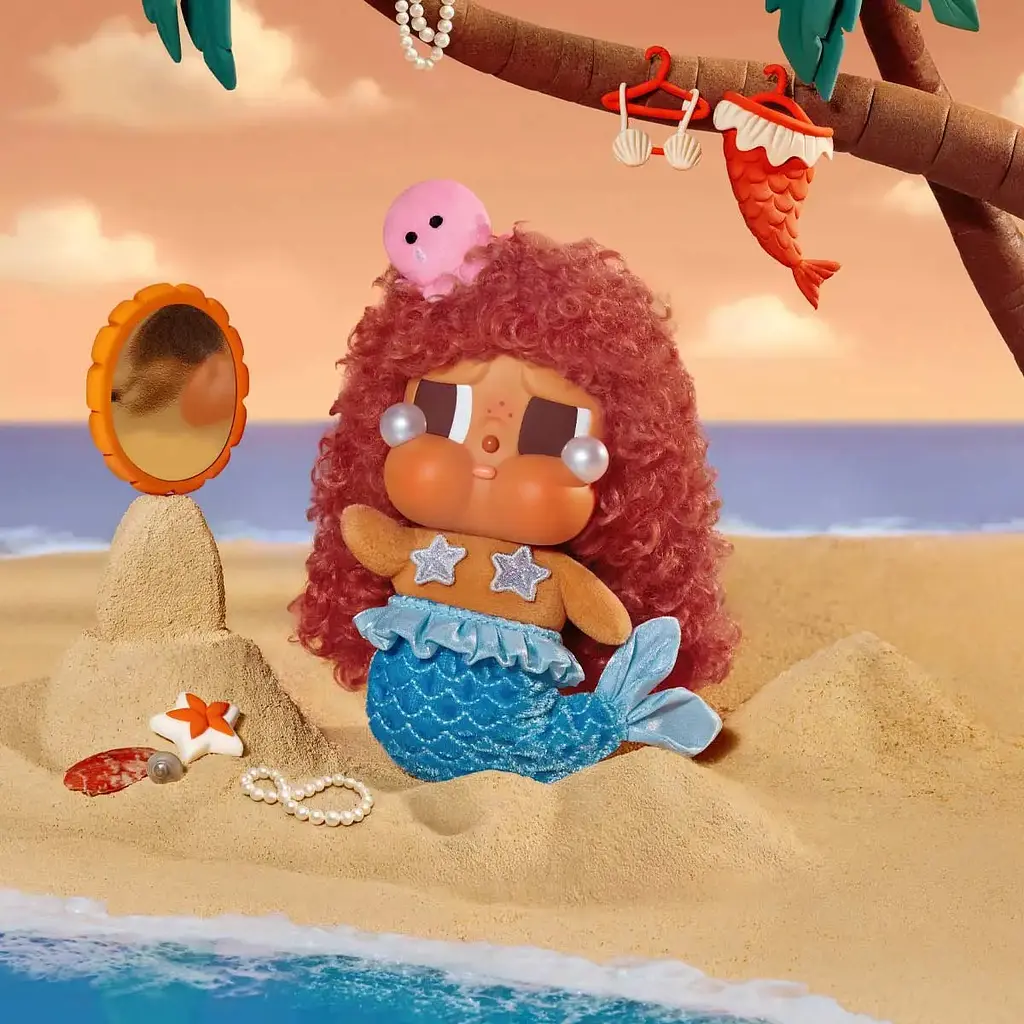 Колекційна м'яка іграшка-сюрприз Pop Mart Crybaby Vacation Mode On (CBVM-01) - фото 9