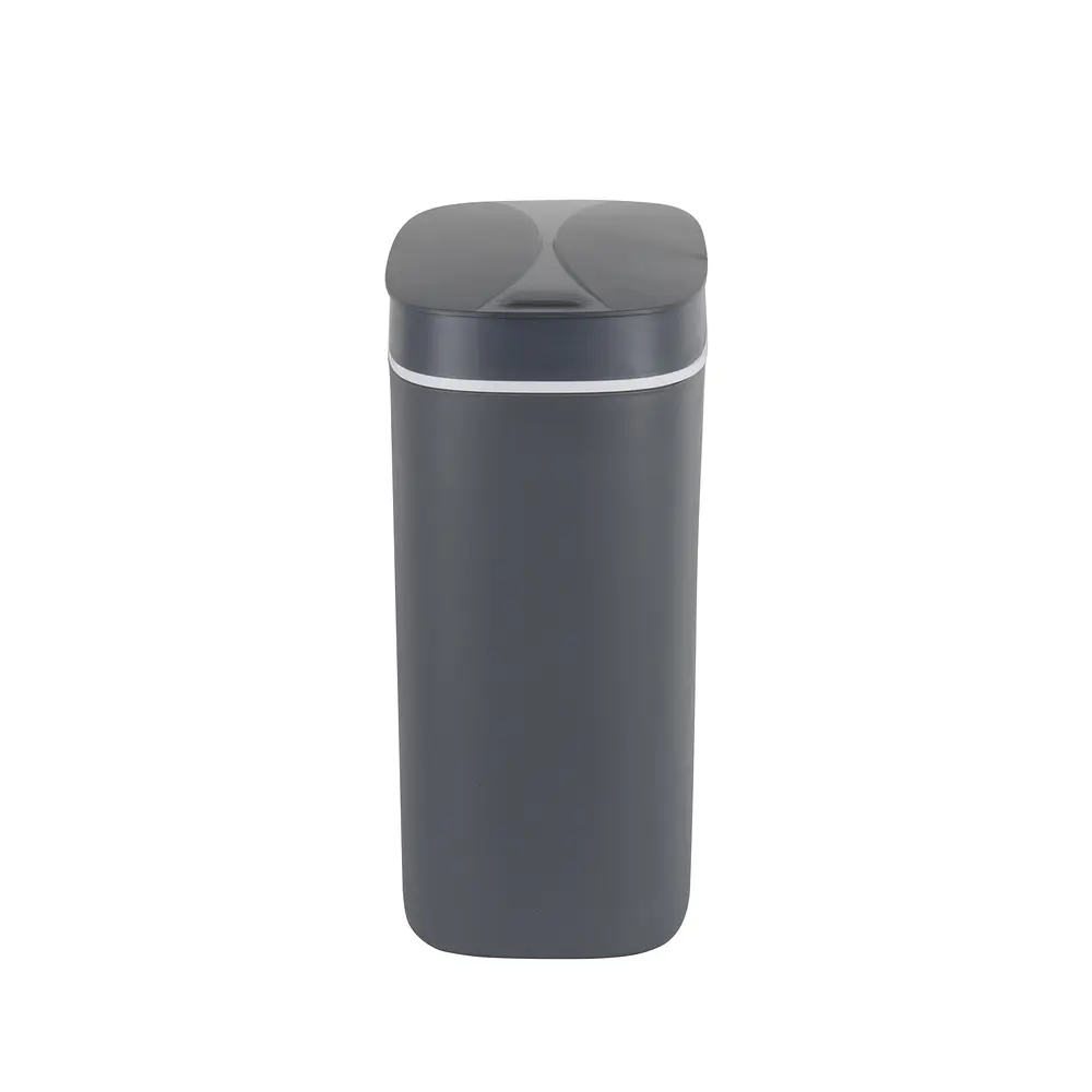 Відро для сміття сенсорне овальне Mixxus Flat-TC0109 9 л graphite MI7075, Графит - фото 2