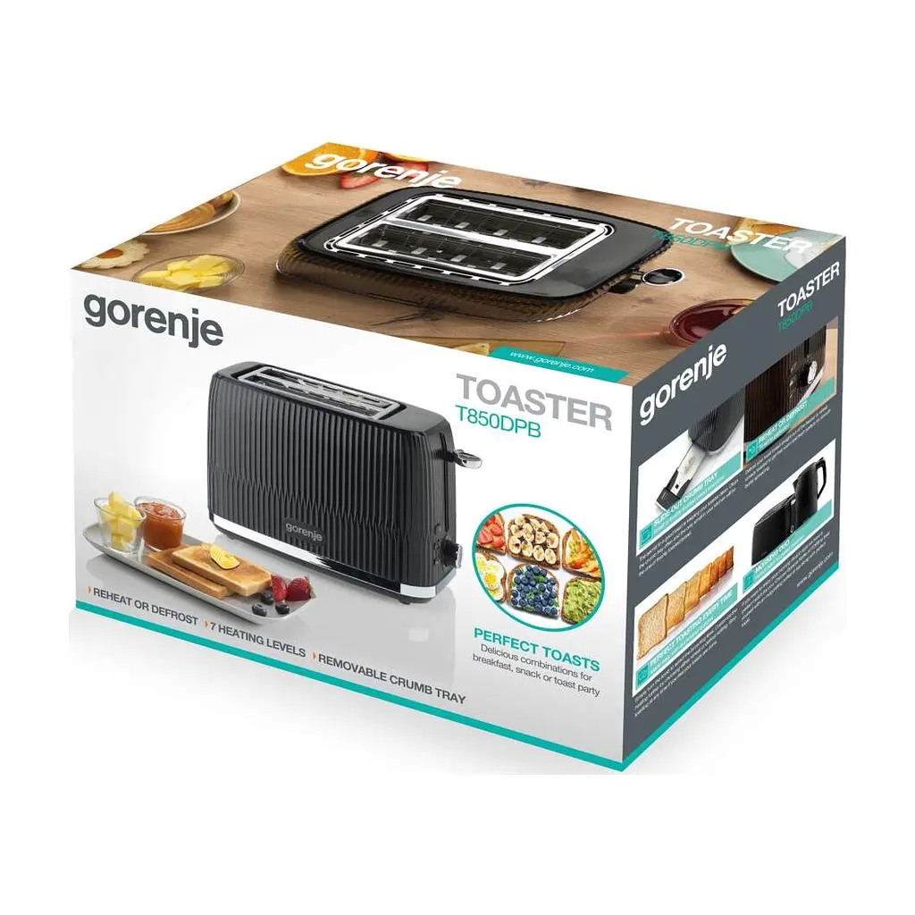 Тостер Gorenje T850DPB - фото 7