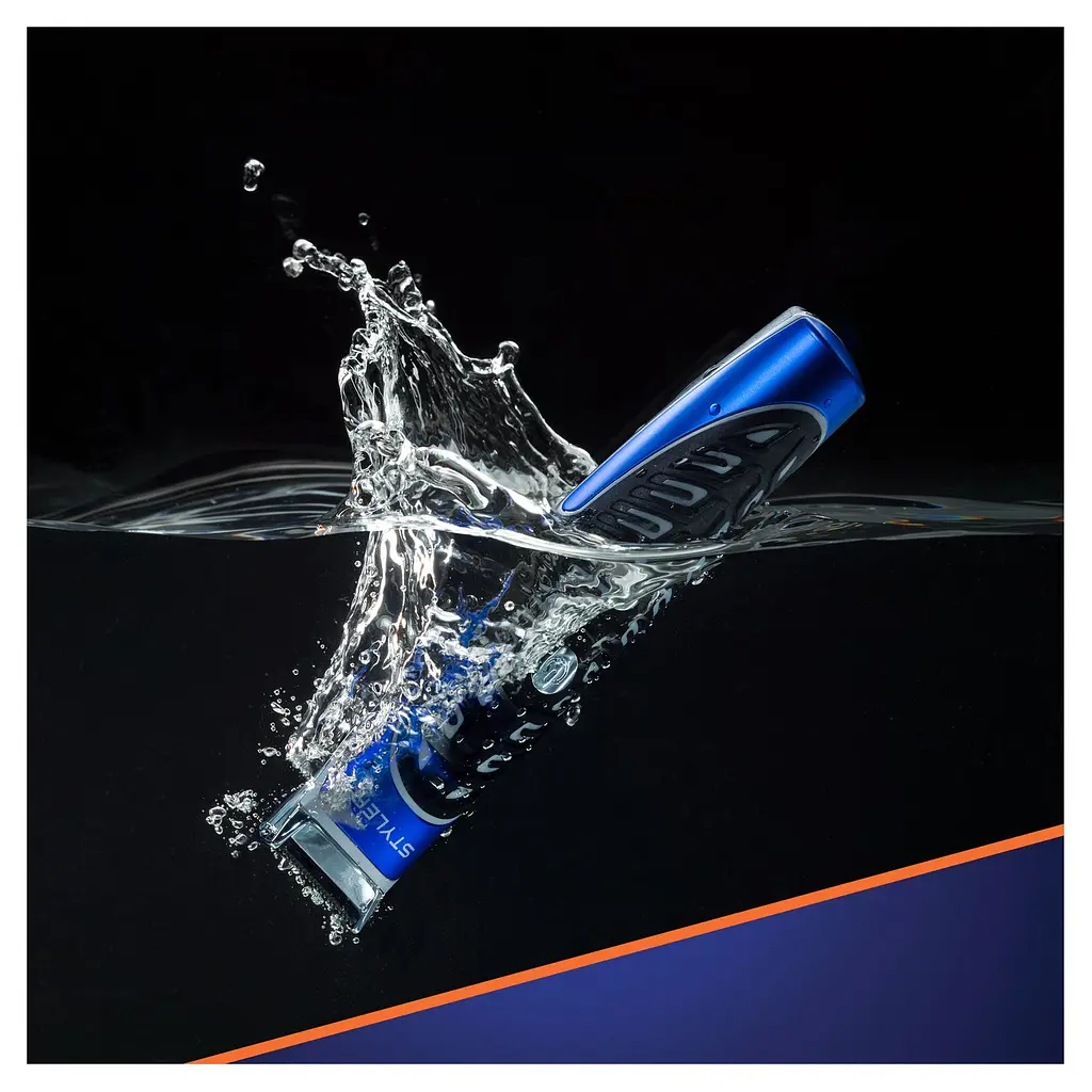Бритва-стайлер Gillette Fusion 5 ProGlide Styler з 1 змінним картриджем ProGlide Power + 3 насадки для моделювання бороди та вусів - фото 9