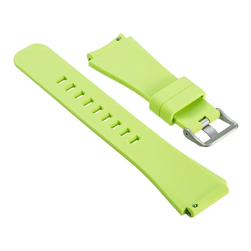 Силиконовый ремешок Primo для часов Samsung Gear S3 Classic SM-R770/Frontier RM-760 Light Green - фото 2