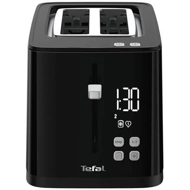 Тостер Tefal Digital, 850Вт, пластик, LED дисплей, чорний - фото 2
