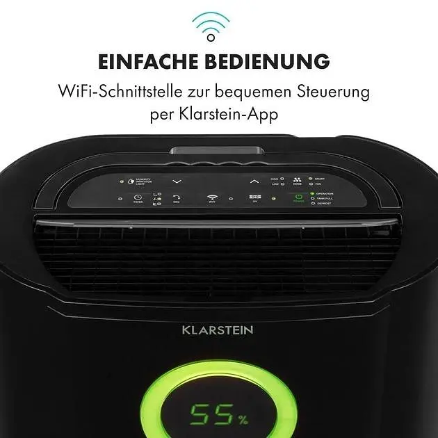 Осушитель воздуха компрессионный Klarstein DryFy Pro Connect (10034118) - фото 7