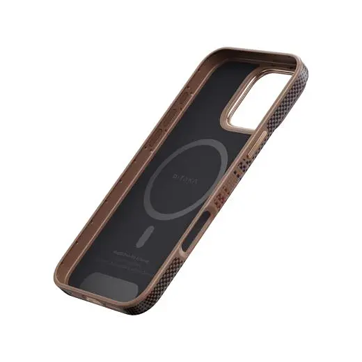 Карбоновий чохол Pitaka Military-Grade Protective Case Sunset для iPhone 16 Pro (KI1601CPSU) - фото 3