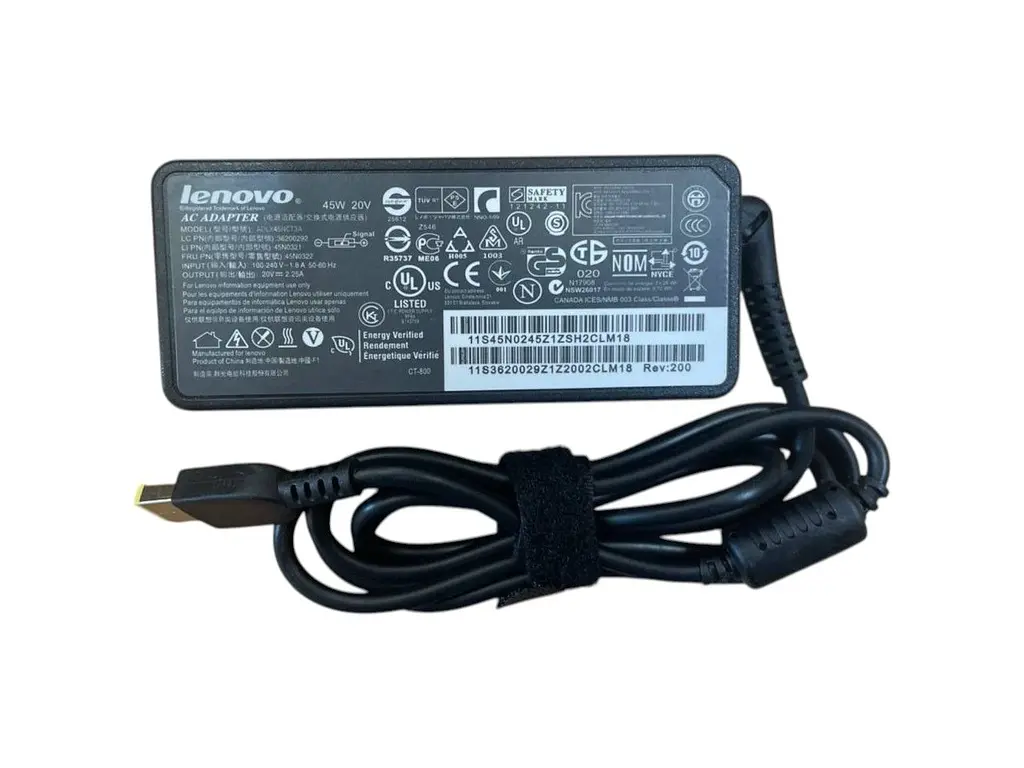 Блок живлення для ноутбука Lenovo 45W 20V 2.25A Rectangle LO45200USBFK Аналог - фото 2