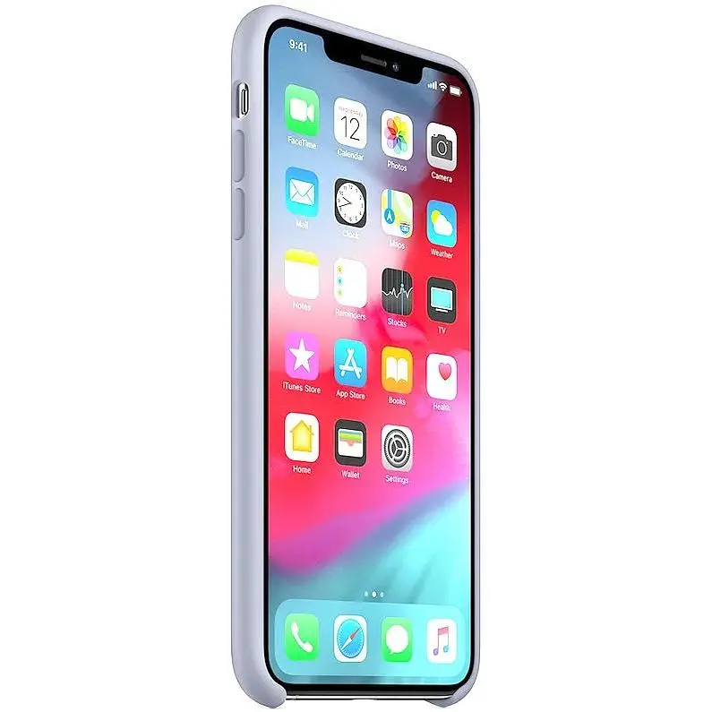 Чехол-накладка Toto Silicone Case Apple iPhone XS Max Lilac - фото 3