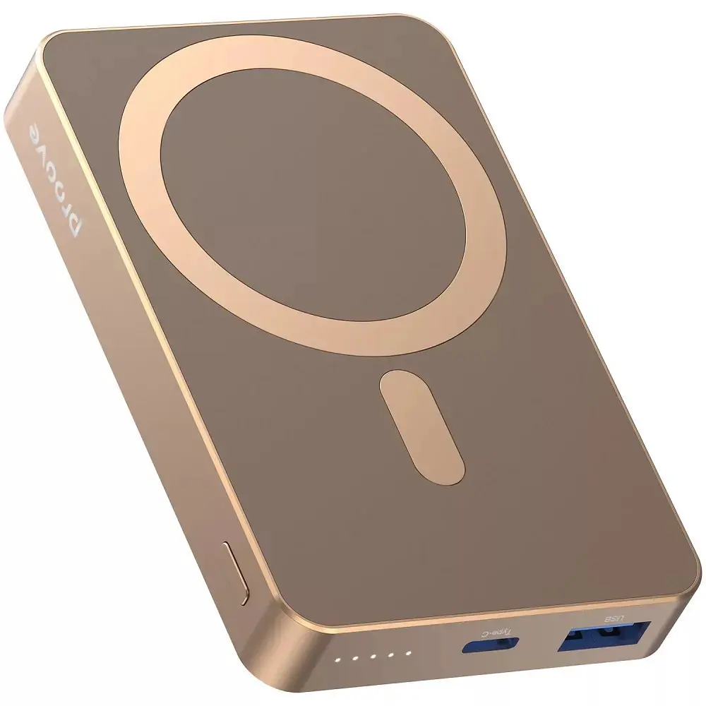 Універсальна мобільна батарея Proove Carbon Slim 22.5W 10000mAh Sunflare (PBCS22110050) - фото 3