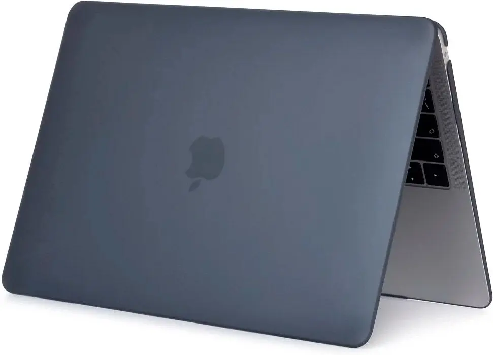 Пластикова накладка [верх та низ] Hardshell Crystal Case для Apple MacBook Air 13.6" M2 A2681 2022 [Black] [77497] - фото 2