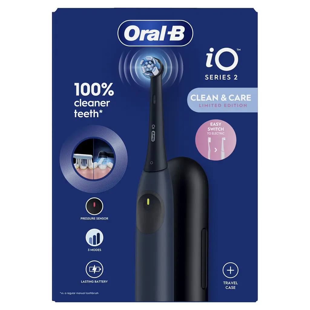 Электрическая зубная щетка Oral-B Series 2 iOS2.1B9.2K типу 3770+дорожній футляр (8700216868808) - фото 2