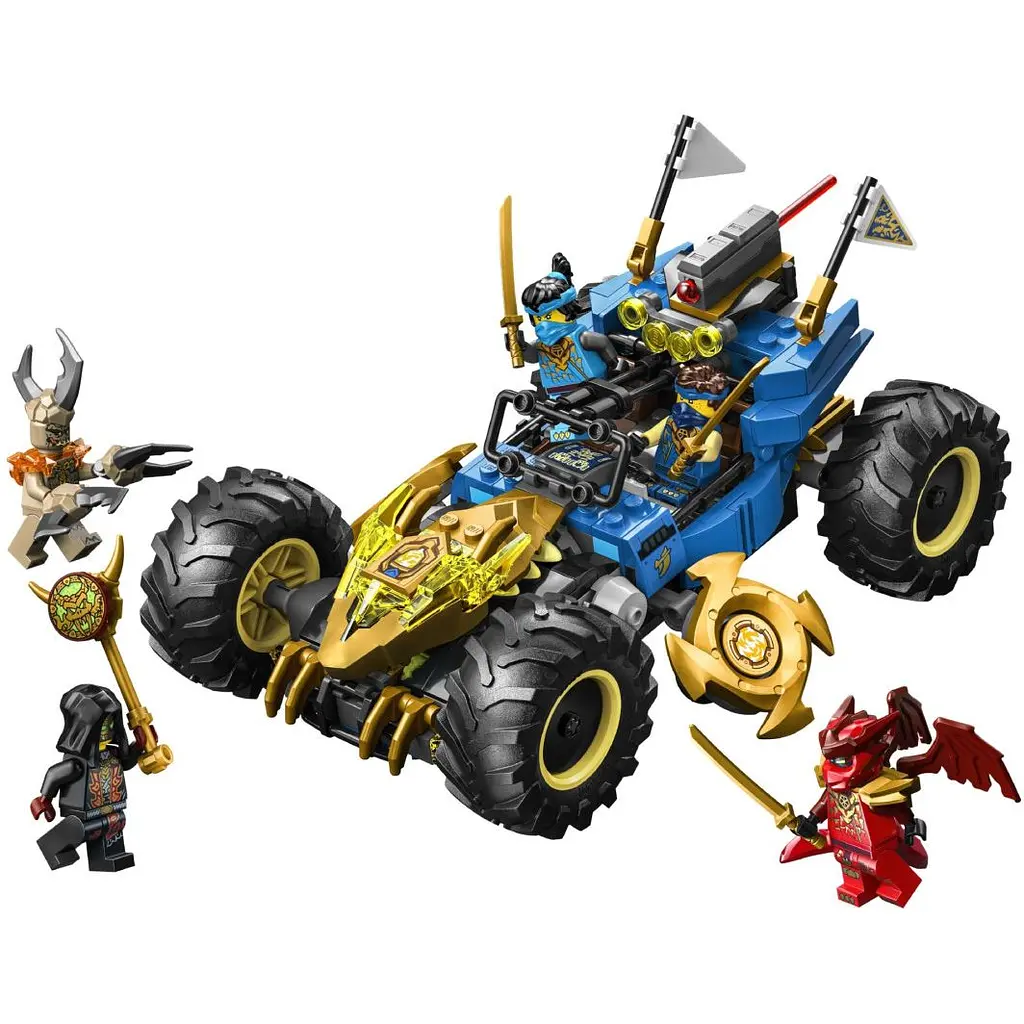 Конструктор LEGO Ninjago Автомобіль-трансформер Джея 387 деталей (71856) - фото 3