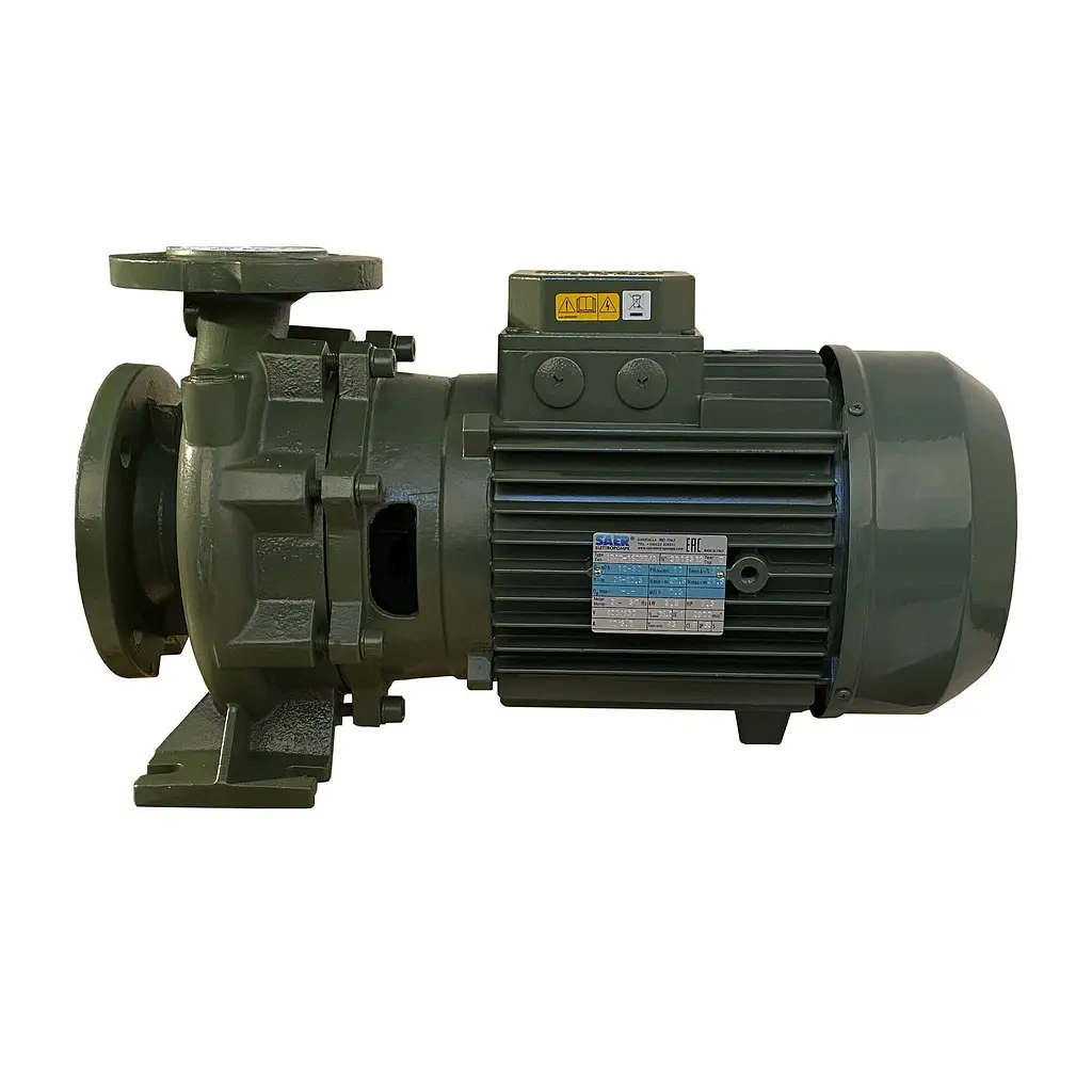 Насос моноблочний Saer IR 40-160NB/A 5,5 кВт (50 м3/год, 36,7 м) - фото 4