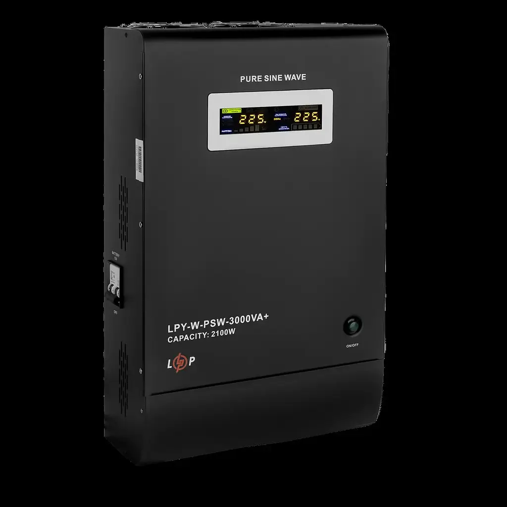 ДБЖ з правильною синусоїдою LogicPower 48V LPY-W-PSW-3000VA + 2100 Вт - фото 2