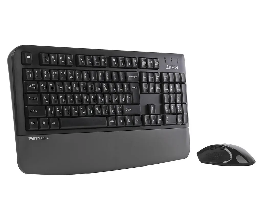 Комплект (клавиатура и мышь) A4Tech Fstyler FG2500S Plus Grey - фото 3