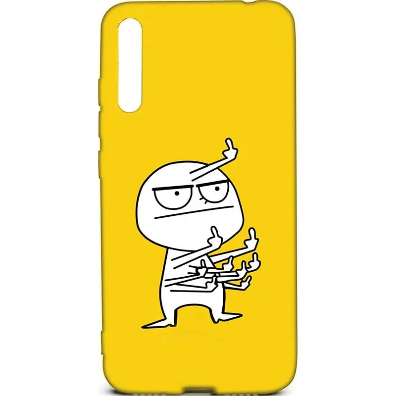 Чехол-накладка Toto Cartoon Soft Silicone TPU Case Xiaomi Mi 9 SE FK9 Yellow - фото 2