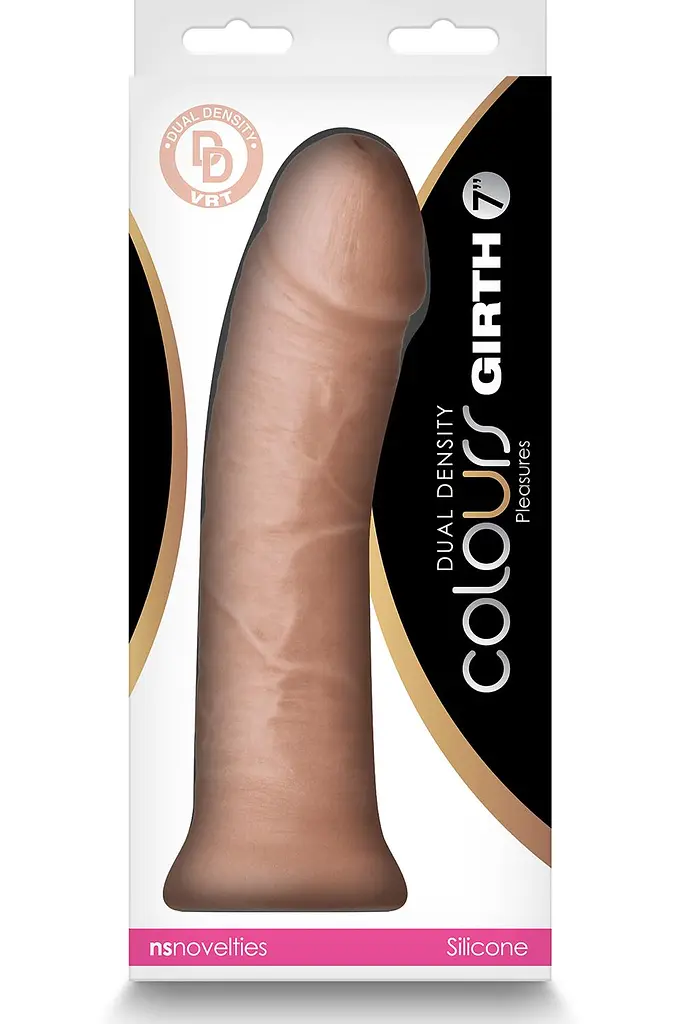 Фалоімітатор Colours Dual Density 7 Inch 20.9 см тілесний - фото 3