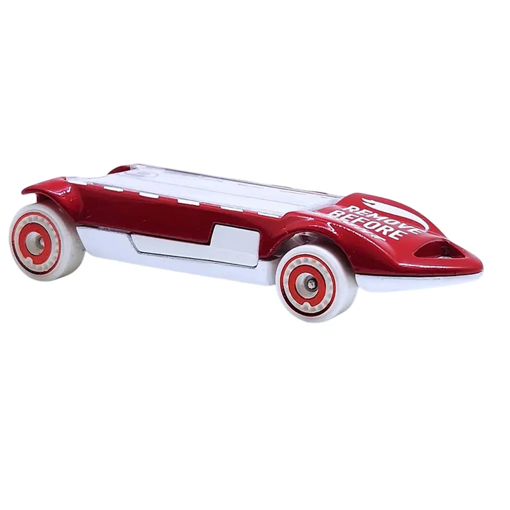 Базова машинка Hot Wheels Experimotors Twin Tags 1:64 червона з білим JJH64 (5785) - фото 3