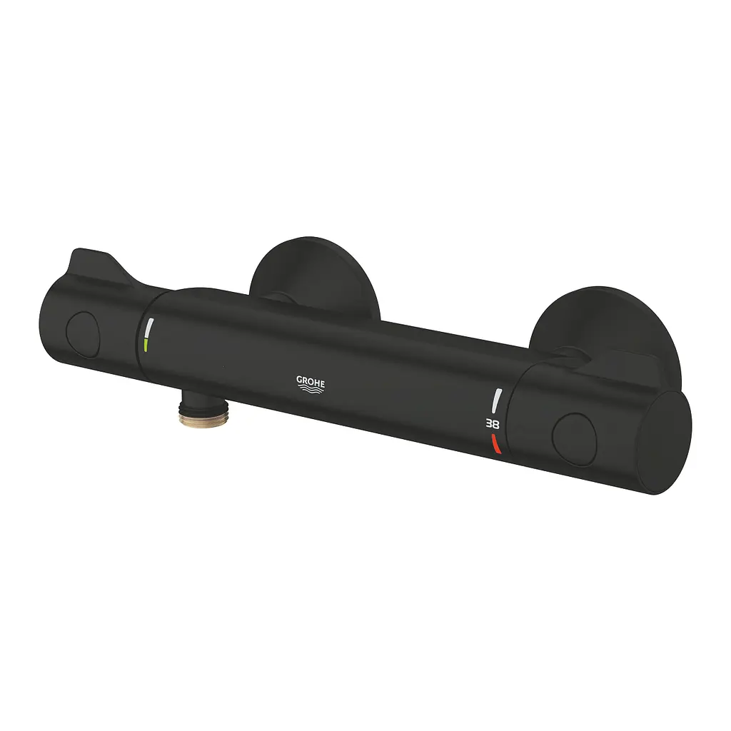 Термостат для душу Grohe Grohtherm 800 1022022430 Чорний матовий - фото 3
