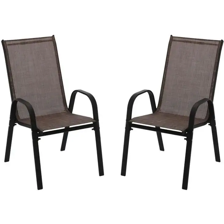 Комплект садовых стульев Chomik Garden Line Cortina коричневый - фото 2