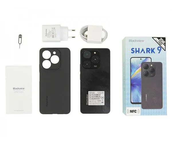 Смартфон Blackview SHARK 9 8/256GB NFC чорний - фото 10