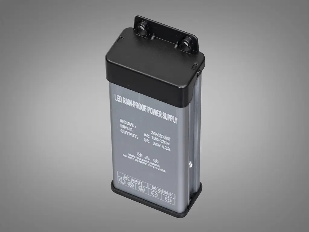 Блок питания 24В, с защитой от дождя, 200Вт, 8.33А - фото 2